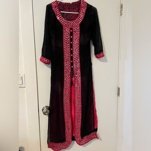 Georgette Chiffon kurta Salwar set.